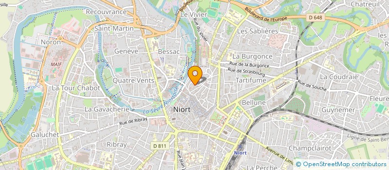 localisation de l'entreprise MONSIEUR MOHAMMAD MERZAIE  NIORT