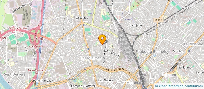 localisation de l'entreprise MONSIEUR MOHAMMAD MIA  TOULOUSE