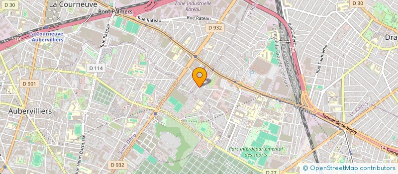 localisation de l'entreprise MONSIEUR MOHAMMAD MIAH  BOBIGNY