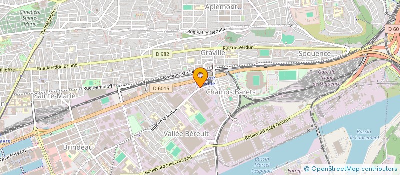 localisation de l'entreprise MONSIEUR MOHAMMAD MIAKHIL  LE HAVRE