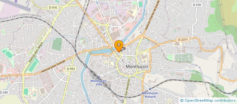 localisation de l'entreprise MONSIEUR MOHAMMAD MIRZAD à MONTLUCON