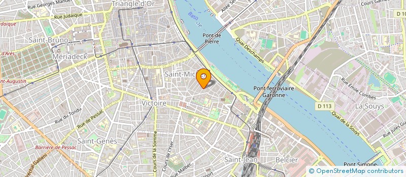 localisation de l'entreprise MONSIEUR MOHAMMAD MIRZAYEE  BORDEAUX