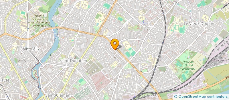 localisation de l'entreprise MONSIEUR MOHAMMAD MOJAHID SAIDKHILI à NANTES