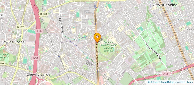 localisation de l'entreprise MONSIEUR MOHAMMAD MORAD  VITRY-SUR-SEINE