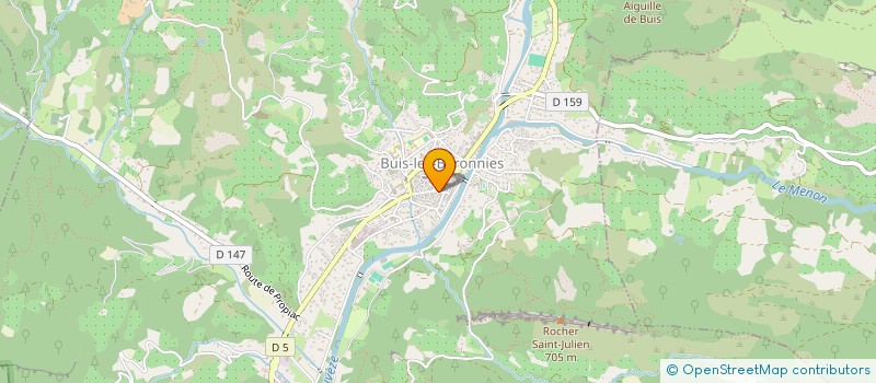 localisation de l'entreprise MONSIEUR MOHAMMAD MORDAA à BUIS-LES-BARONNIES