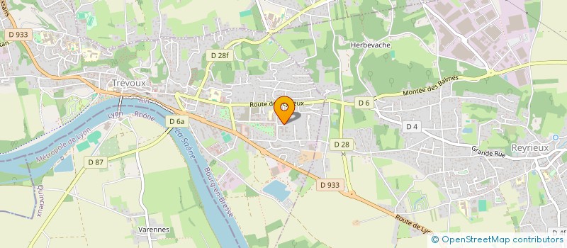 localisation de l'entreprise MONSIEUR MOHAMMAD MUJADIDDI  TREVOUX