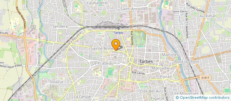 localisation de l'entreprise MONSIEUR MOHAMMAD NAEEM NAYABE  TARBES