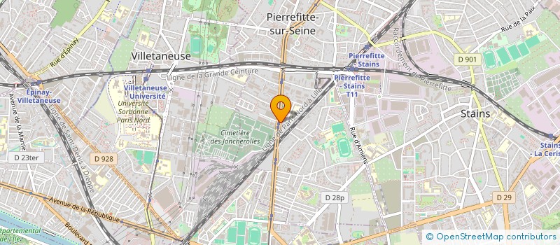 localisation de l'entreprise MONSIEUR MOHAMMAD NAIOR MIAH à PIERREFITTE-SUR-SEINE