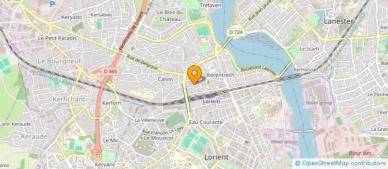 localisation de l'entreprise MONSIEUR MOHAMMAD NASERI  LORIENT