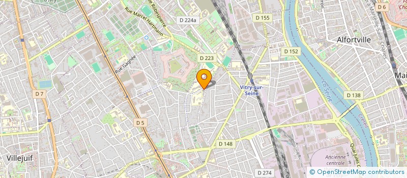 localisation de l'entreprise MONSIEUR MOHAMMAD NASERI  VITRY-SUR-SEINE