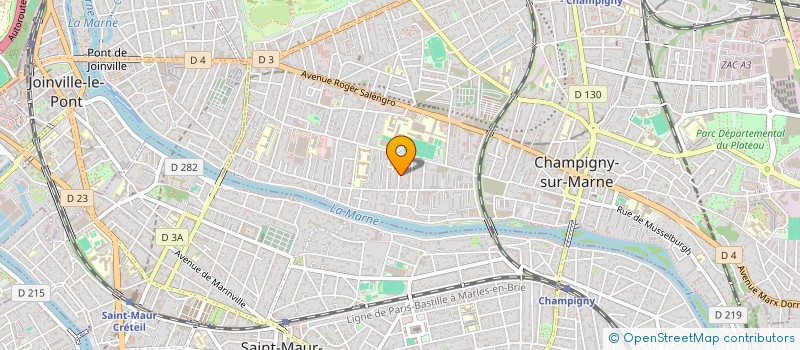 localisation de l'entreprise MONSIEUR MOHAMMAD NASIM SULTAN  CHAMPIGNY-SUR-MARNE