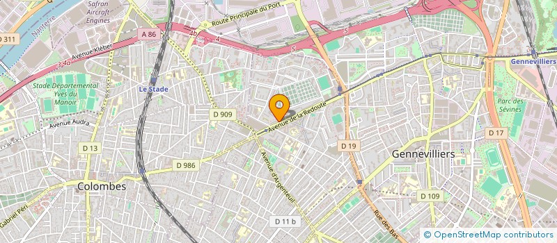 localisation de l'entreprise MONSIEUR MOHAMMAD NASIR UDDIN à ASNIERES-SUR-SEINE