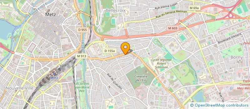 localisation de l'entreprise MONSIEUR MOHAMMAD NAZARI  METZ