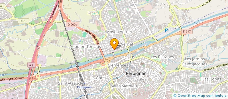 localisation de l'entreprise MONSIEUR MOHAMMAD NIAZAI  PERPIGNAN