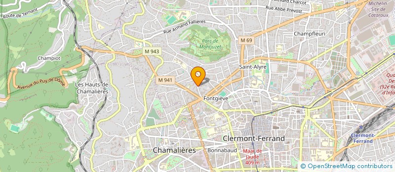 localisation de l'entreprise MONSIEUR MOHAMMAD NOORI  CLERMONT-FERRAND