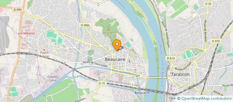 localisation de l'entreprise MONSIEUR MOHAMMAD NUNDOOKISSORY  BEAUCAIRE