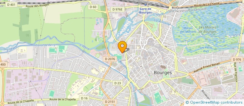 localisation de l'entreprise MONSIEUR MOHAMMAD OMARI  BOURGES