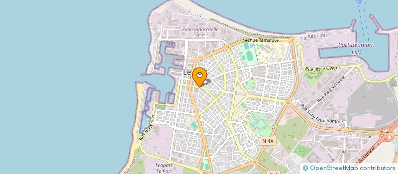 localisation de l'entreprise MONSIEUR MOHAMMAD OMARJEE à LE PORT