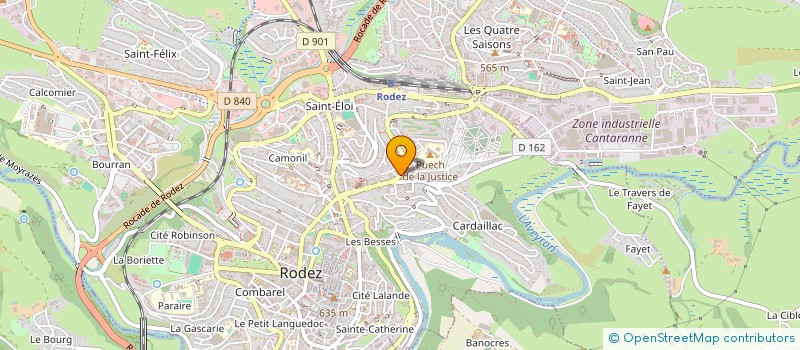 localisation de l'entreprise MONSIEUR MOHAMMAD OMERKHAIL  RODEZ