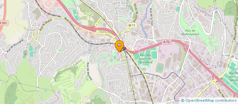 localisation de l'entreprise MONSIEUR MOHAMMAD OSMAN WARDAK  SAINT-ETIENNE