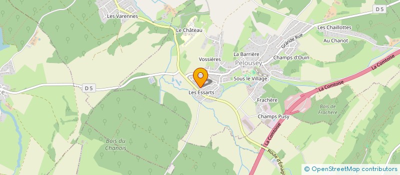 localisation de l'entreprise MONSIEUR MOHAMMAD OTHMAN  PELOUSEY