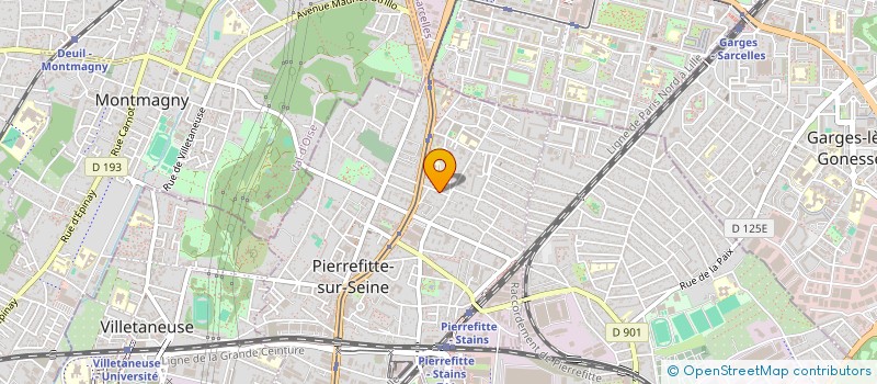 localisation de l'entreprise MONSIEUR MOHAMMAD RAFIQUL  PIERREFITTE-SUR-SEINE