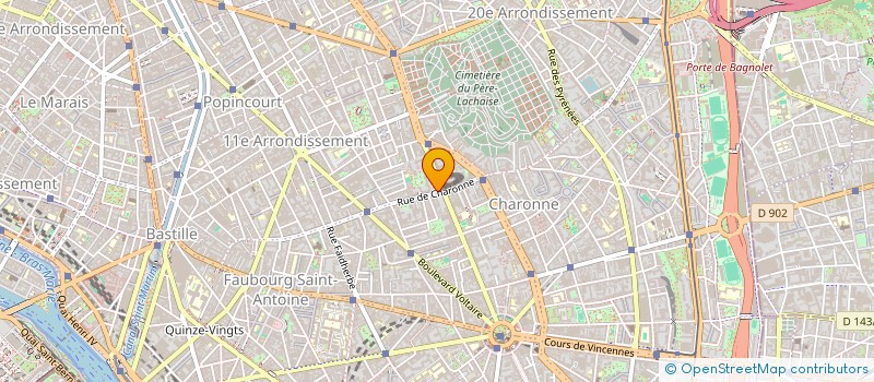 localisation de l'entreprise MONSIEUR MOHAMMAD RAHMANI  PARIS