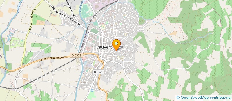 localisation de l'entreprise MONSIEUR MOHAMMAD RAJA à VAUVERT