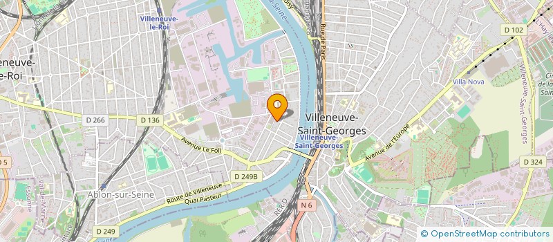 localisation de l'entreprise MONSIEUR MOHAMMAD RAJA  VILLENEUVE-LE-ROI