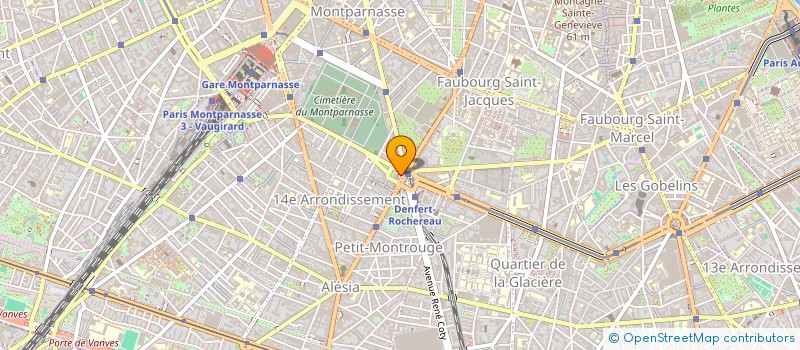 localisation de l'entreprise MONSIEUR MOHAMMAD RANA  PARIS 14