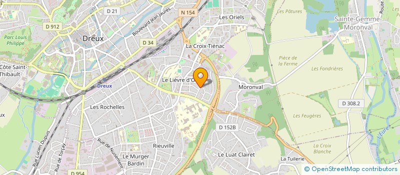 localisation de l'entreprise MONSIEUR MOHAMMAD RASHID à DREUX