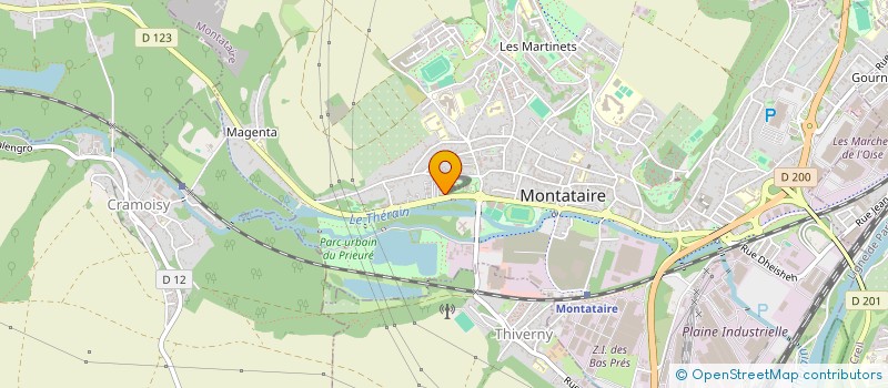 localisation de l'entreprise MONSIEUR MOHAMMAD RASHID  MONTATAIRE