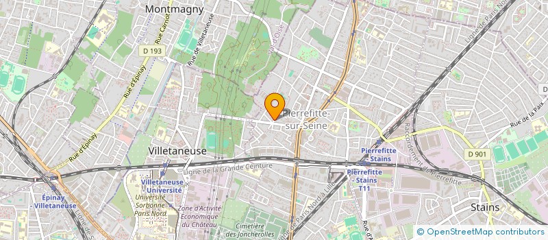 localisation de l'entreprise MONSIEUR MOHAMMAD RASHID à PIERREFITTE-SUR-SEINE