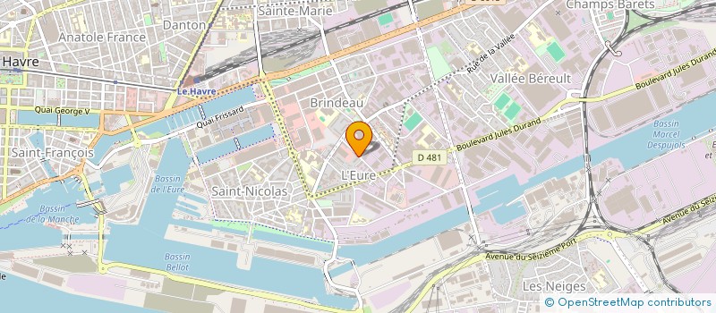 localisation de l'entreprise MONSIEUR MOHAMMAD RASSUL MOHAMMADI  LE HAVRE