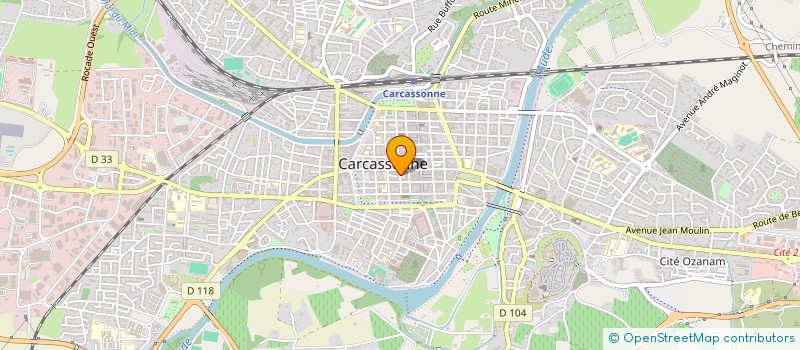 localisation de l'entreprise MONSIEUR MOHAMMAD REZAEE à CARCASSONNE