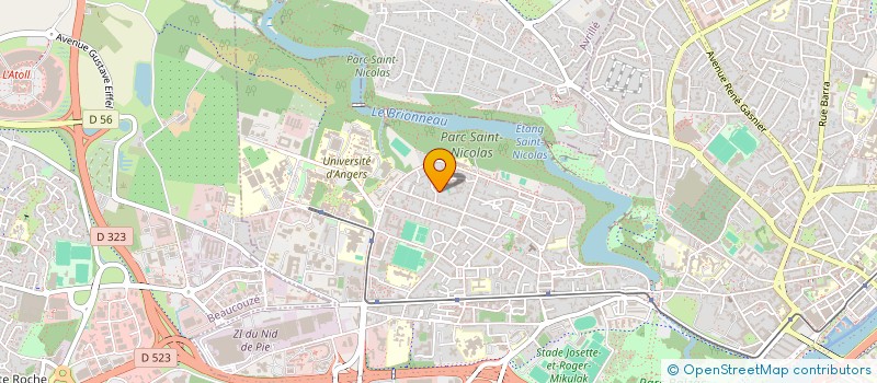 localisation de l'entreprise MONSIEUR MOHAMMAD REZAI à ANGERS