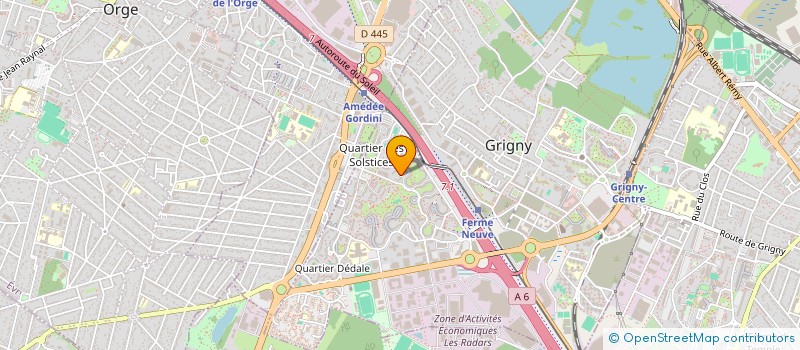 localisation de l'entreprise MONSIEUR MOHAMMAD REZAI  GRIGNY