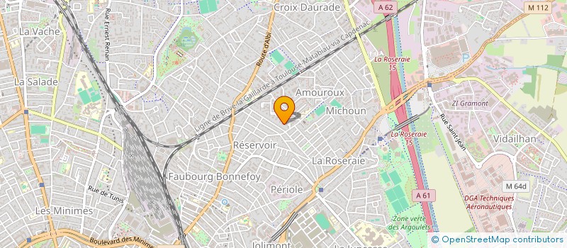 localisation de l'entreprise MONSIEUR MOHAMMAD REZAYI à TOULOUSE