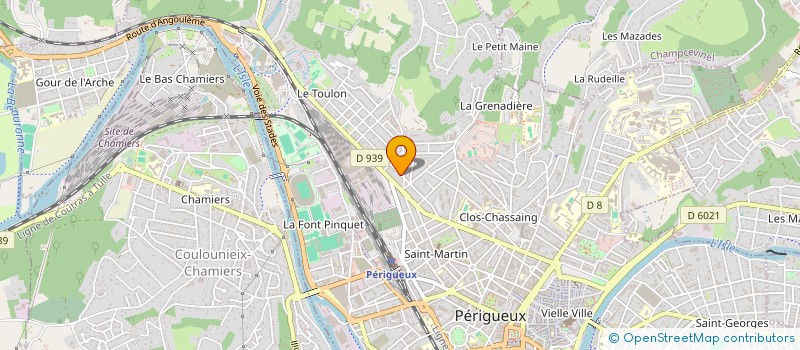 localisation de l'entreprise MONSIEUR MOHAMMAD REZWANI  PERIGUEUX