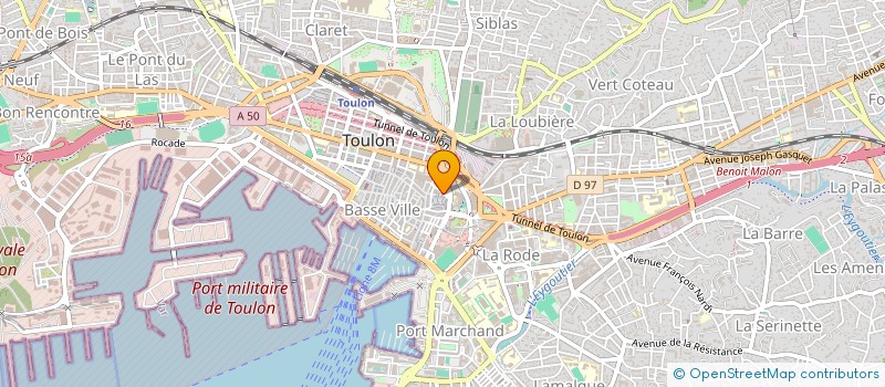 localisation de l'entreprise MONSIEUR MOHAMMAD SADAT  TOULON