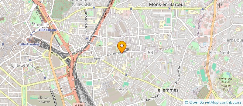 localisation de l'entreprise MONSIEUR MOHAMMAD SAFA MOHAMMADI  LILLE