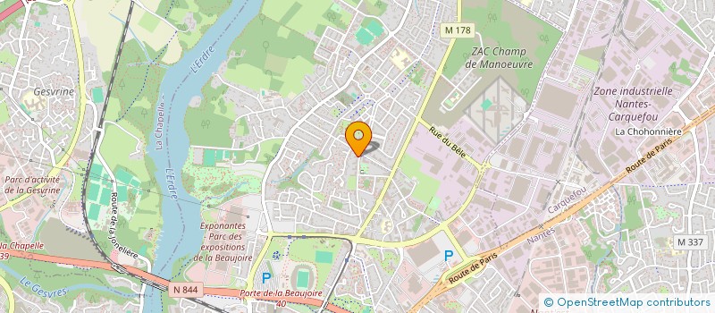 localisation de l'entreprise MONSIEUR MOHAMMAD SAFI à NANTES