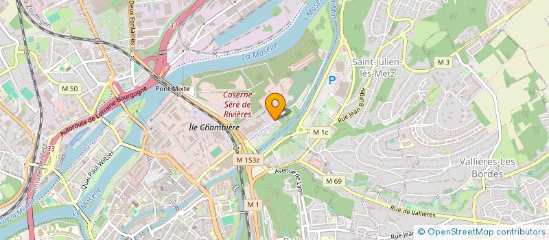 localisation de l'entreprise MONSIEUR MOHAMMAD SAHAK  METZ