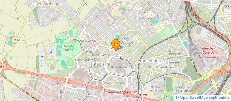 localisation de l'entreprise MONSIEUR MOHAMMAD SAID à STRASBOURG