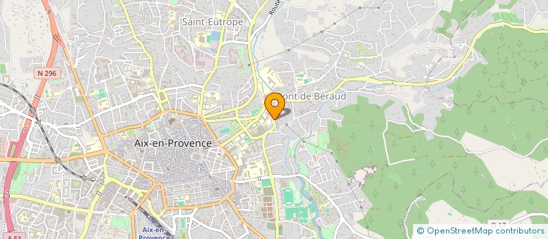 localisation de l'entreprise MONSIEUR MOHAMMAD SAIDIQE  AIX-EN-PROVENCE