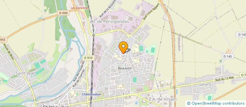 localisation de l'entreprise MONSIEUR MOHAMMAD SAKHI ZAI à CHATEAUDUN