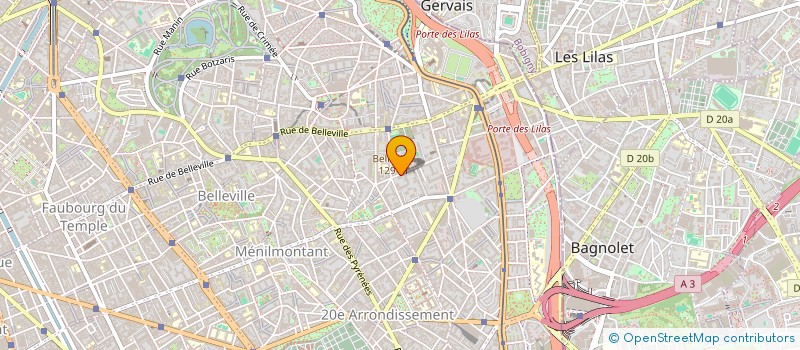 localisation de l'entreprise MONSIEUR MOHAMMAD SALIM BASHIZADA  PARIS