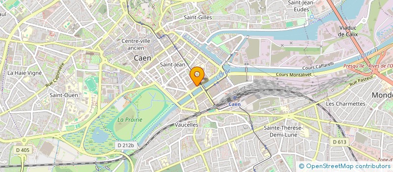 localisation de l'entreprise MONSIEUR MOHAMMAD SALIM WARDAK à CAEN