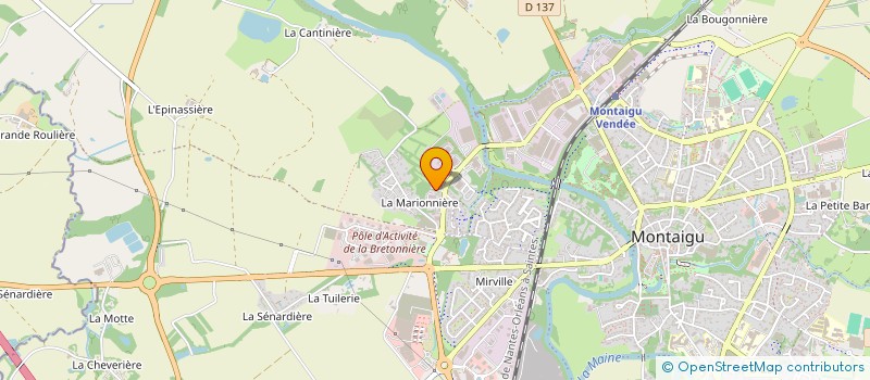 localisation de l'entreprise MONSIEUR MOHAMMAD SAMADI à MONTAIGU-VENDEE