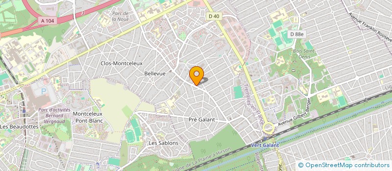 localisation de l'entreprise MONSIEUR MOHAMMAD SAQLAIN JAVEED à VILLEPINTE